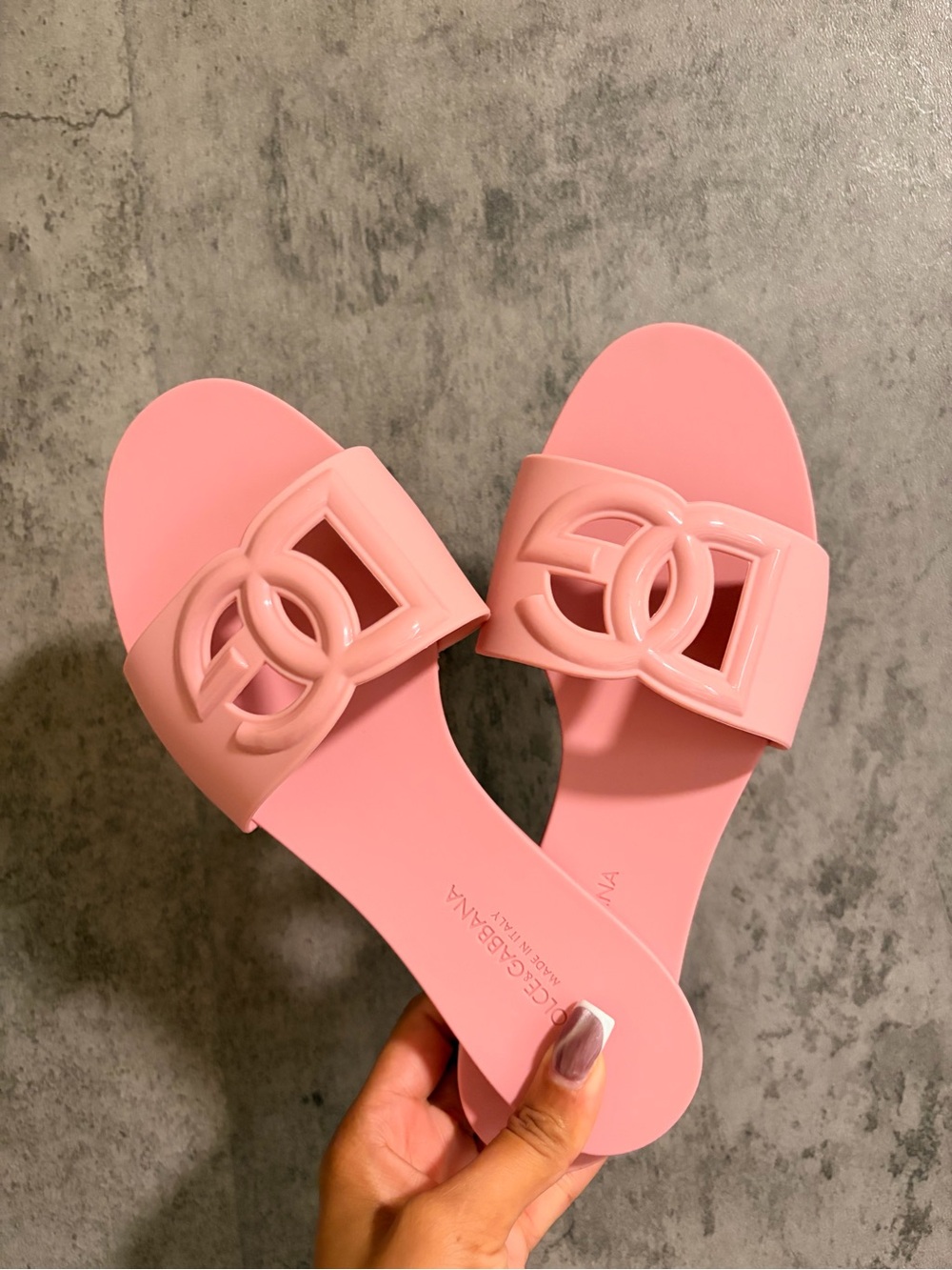 Pink Women's Slide Sandals